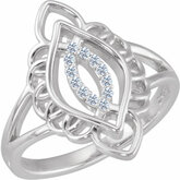 1/10 CTW Diamond Ring