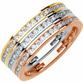 3/8 CTW Stackable Diamond Ring