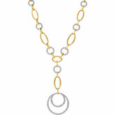 5/8 CTW Two-Tone Diamond Necklace