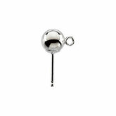 6mm Ball Post Earring with Jump Ring