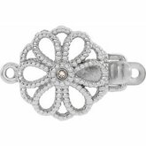 Accented Filgree Ball Clasp