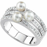Accented Ring Mounting for Pearl