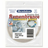 Beadalon Stainless Steel Memory Wire-Large Bracelet