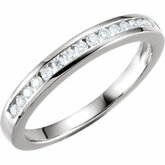 Diamond 3-Stone Engagement Ring or Band