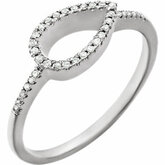 Diamond Geometric Ring