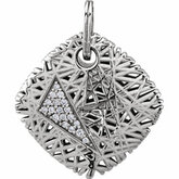 Diamond Nest Design Necklace or Pendant Mounting