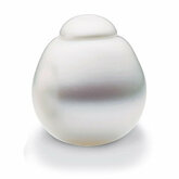 Drop-topped White South Sea Cultured Pearls