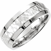 Fancy 7.5mm Carved Band