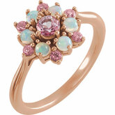 Floral-Inspired Ring