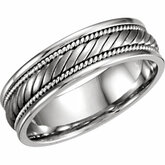 Hand-Woven 6.75mm Band