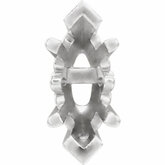 Marquise 6-Prong Scroll SettingÂ® with Bar