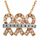 Me and My Two FriendsÂ® Diamond Necklace or Pendant