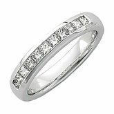 Men's Princess-Cut Diamond Ring