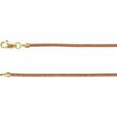 Natural Leather Cord 1.5mm