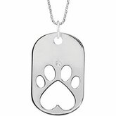 Our Cause for Paws&trade; Dog Tag Necklace or Pendant