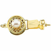 Pearl Accented Clasp