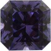 Princess Asscher Genuine Purple Sapphire (Black Box)