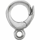 Round Charm Bail with Jump Ring (Small)