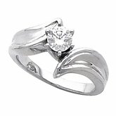 Solitaire Engagement Base Ring Mounting