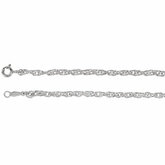 Sterling Silver Rope Chain 2.5mm