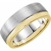 Two Tone 6.75mm Band