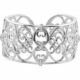 1/3 CTW Diamond Cuff Bracelet