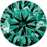 Round Fancy Green Stuller Lab-Created Moissanite™