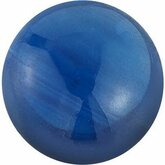 Round Genuine Cabochon Blue Sapphire