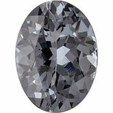 Oval Genuine Gray Spinel