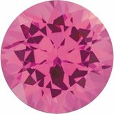 Round Genuine Pink Spinel
