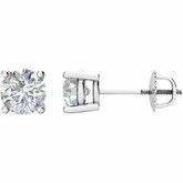 SI&#8321; G-H Diamond Threaded Post Stud Earrings