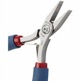 Tronex Flat Nose Plier - Short, Smooth Jaw, Wide Tips