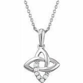 Diamond Criss-Cross Necklace