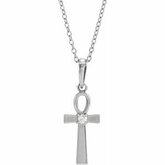 Ankh Cross Necklace or Pendant