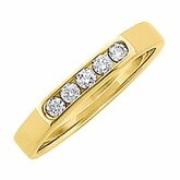 1/6 CTW Diamond Accented Band