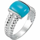 Chinese Turquoise Ring