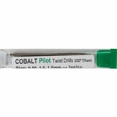 Primo Cobalt Pilot Twist Drill 3 Piece Assortment .5mm 1.0 mm 1.5 mm