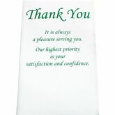 "Thank You" Envelopes